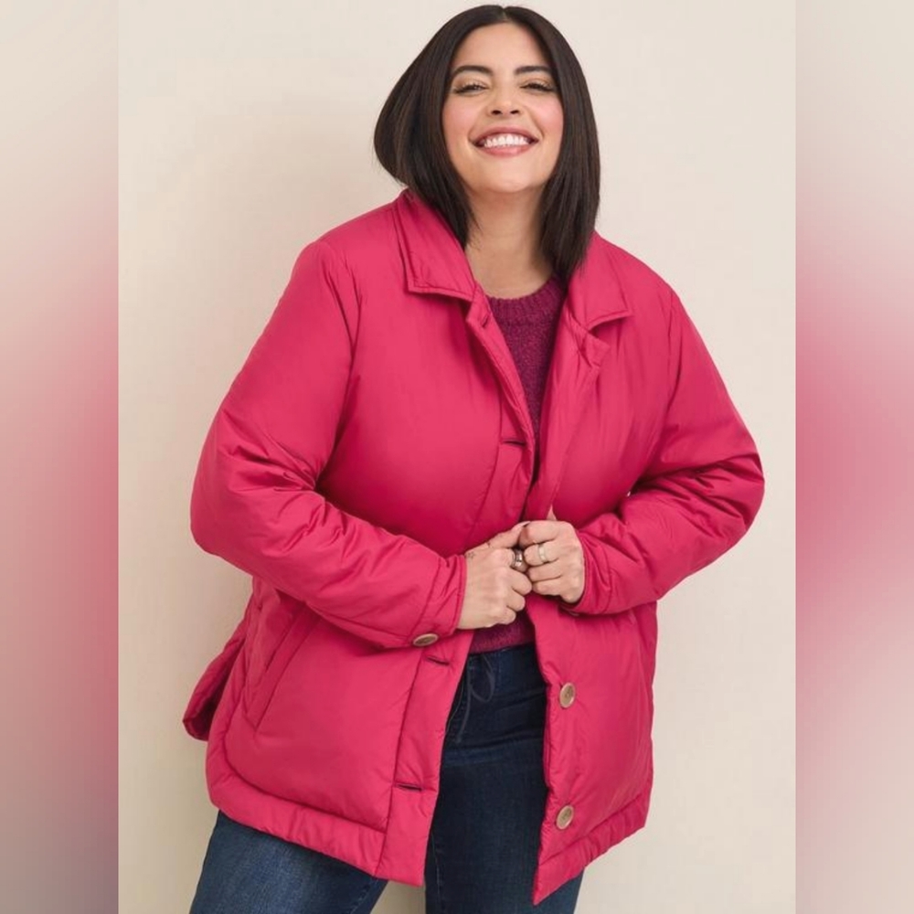 NWT Torrid Poly Fill Shacket
